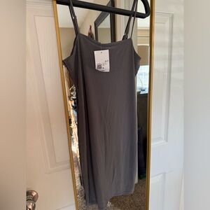Forever 21 Spagetti Strap Charcoal Dress